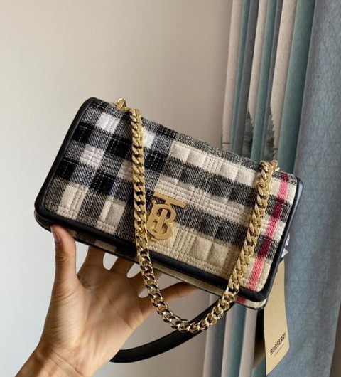 레플리카 버버리 롤라백 스몰 양모