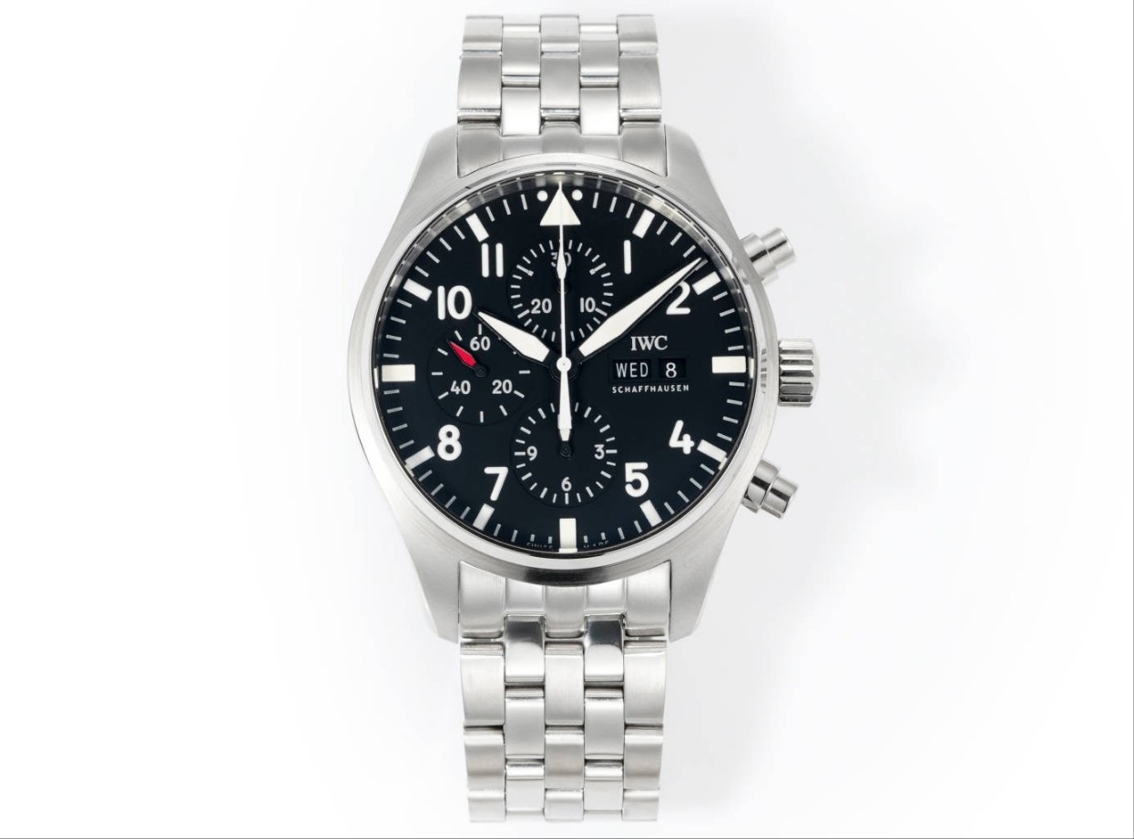 IWC 파일럿 크로노 블랙 DB팩토리