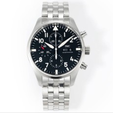 레플리카 IWC 파일럿 크로노 블랙 DB팩토리