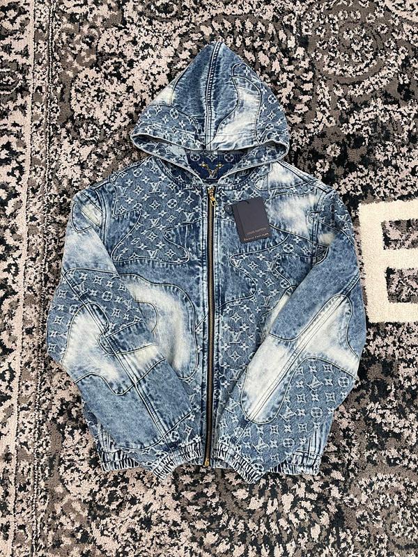 루이비통 lv x nigo2 데님 후드집업