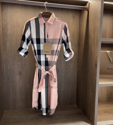 레플리카 버버리 bbr 시그니처 체크 원피스