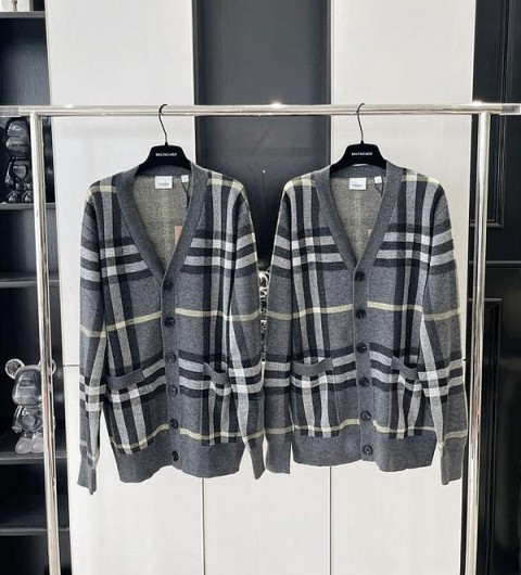레플리카 버버리 bbr 울 체크 가디건