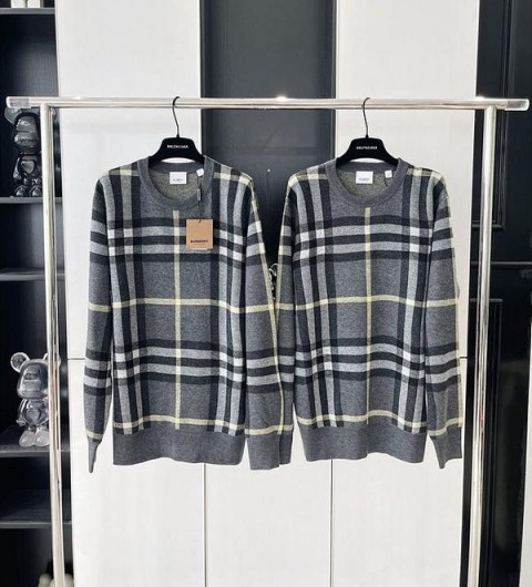 레플리카 버버리 bbr 울 체크 니트
