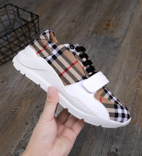 레플리카 버버리 빈티지 체크 코튼 스니커즈 CMD팩토리