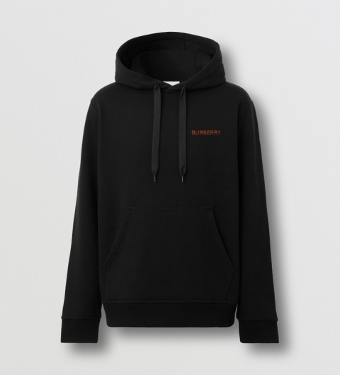 레플리카 버버리 모노그램 모티프 코튼 후디 블랙 CMD팩토리