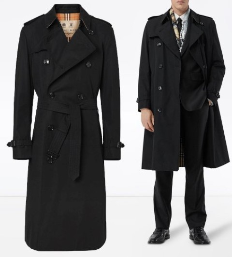 레플리카 버버리 트렌치 코트 블랙 WIN팩토리