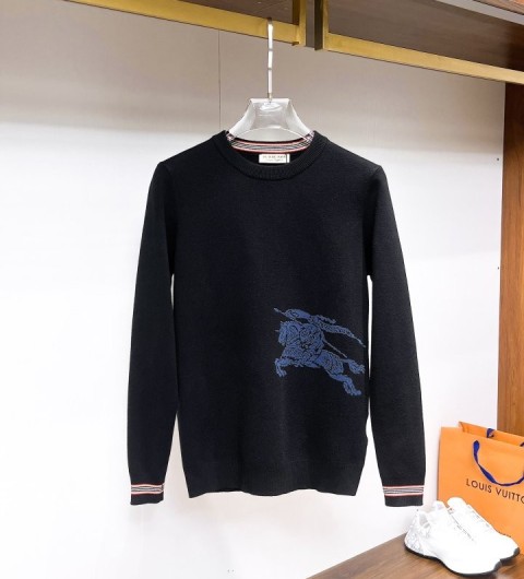 레플리카 버버리 기사로고 라운드 니트 2COLOR KK팩토리