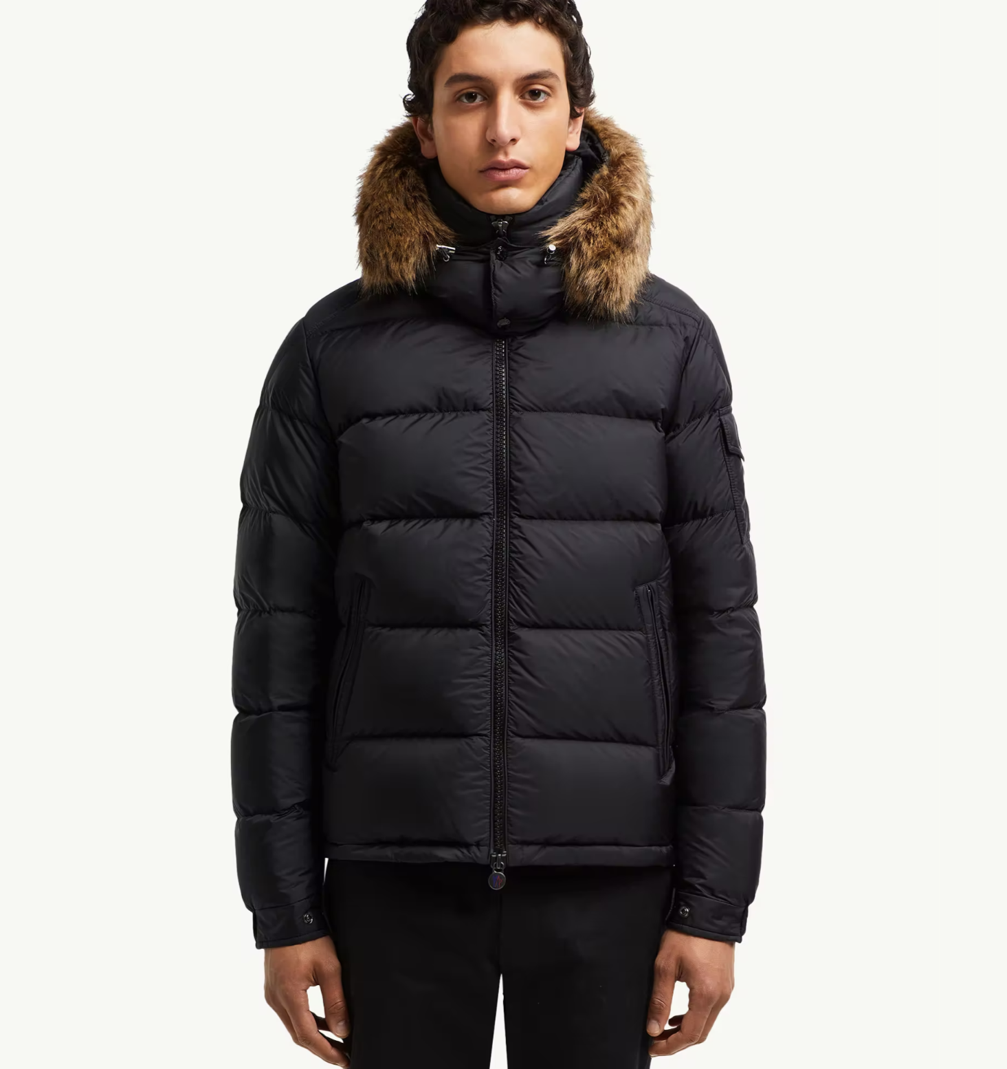 몽클레어 마야프 폭스퍼 구스다운 패딩 자켓 WIN팩토리