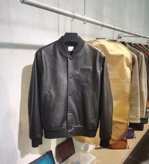 레플리카 버버리 램스킨 가죽 자켓 블루종 WIN팩토리
