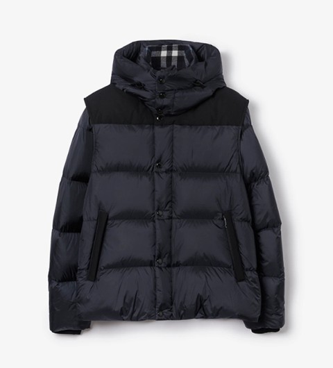 레플리카 버버리 디태처블 슬리브 후드 퍼퍼 다운재킷 패딩 CMD팩토리
