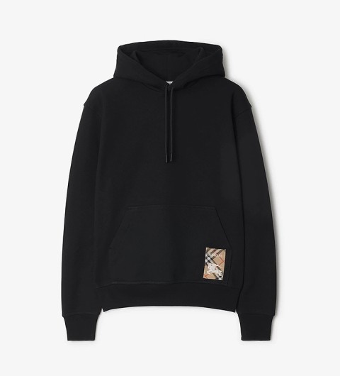 레플리카 버버리 체크 라벨 코튼 후디 TOP팩토리