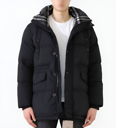 레플리카 버버리 락우드 덕다운 하프 롱 패딩 자켓 TOP팩토리