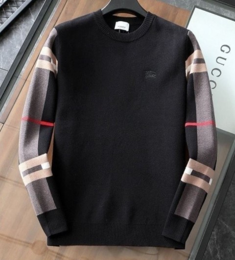 레플리카 버버리 시그니처 자수 울 니트 DDM팩토리