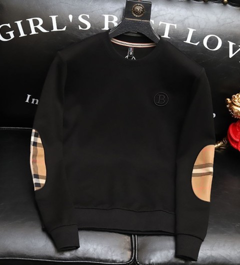 레플리카 버버리 패치워크 라운드 니트 AT팩토리