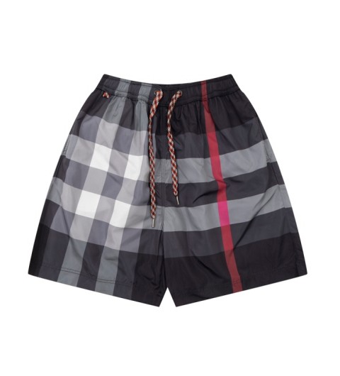 레플리카 버버리 체크 스윔팬츠 블랙 TOP팩토리