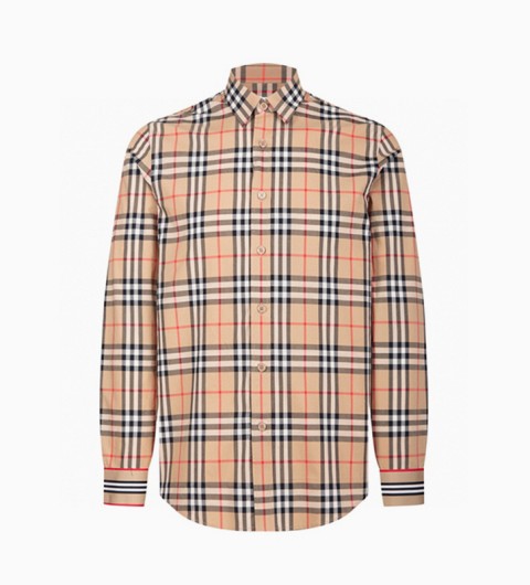 레플리카 버버리 체크 코튼 셔츠 AT팩토리