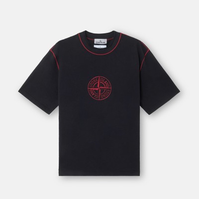 레플리카 스톤아일랜드 콤배드 오가닉 코튼 저지 반팔티셔츠 VAL팩토리