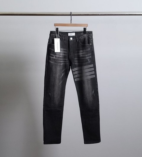 레플리카 버버리 골드탭 블랙 데님 팬츠 AT팩토리