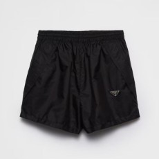 레플리카 프라다 삼각 로고 패치 리나일론 쇼츠 반바지 VAL팩토리