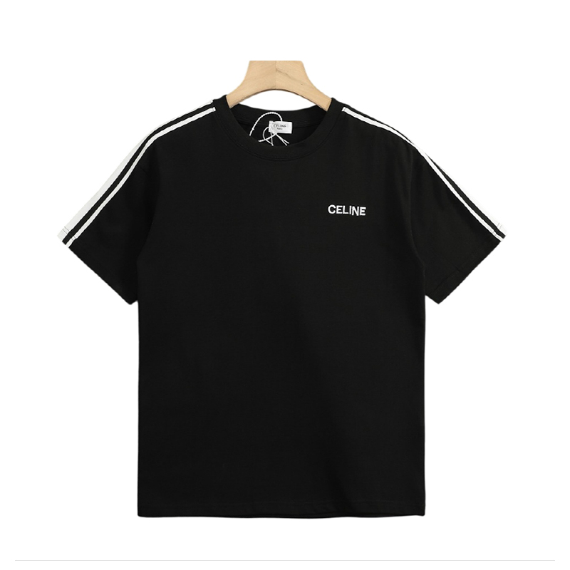 셀린느 스몰 자수 데일리 반팔 티셔츠 CMD팩토리