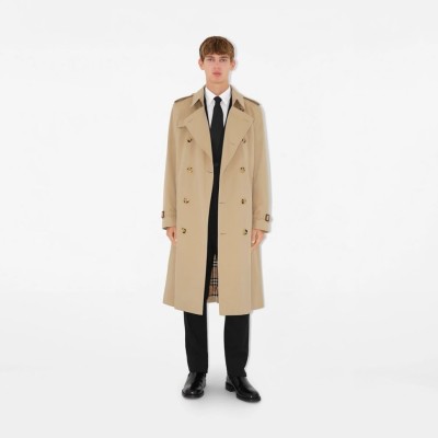 레플리카 버버리 롱 캔싱턴 헤리티지 트렌치 코트 TOP팩토리