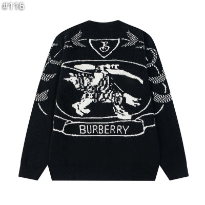 레플리카 버버리 EKD 인타르시아 울 가디건