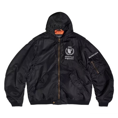레플리카 발렌시아가 WFP 라이트 후드 봄버 자켓 VAL팩토리