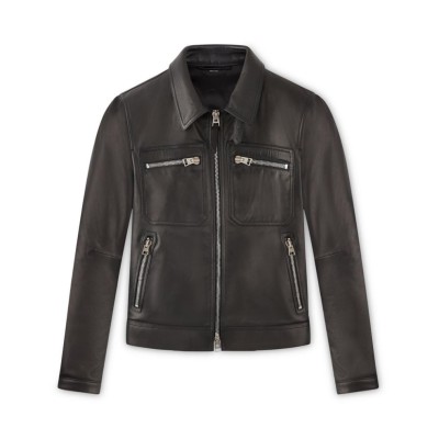 레플리카 톰포드 아이콘 레더 지퍼 블루종 VAL팩토리