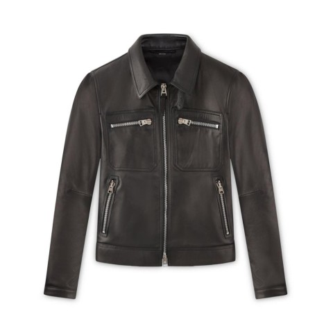 레플리카 톰포드 아이콘 레더 지퍼 블루종 VAL팩토리