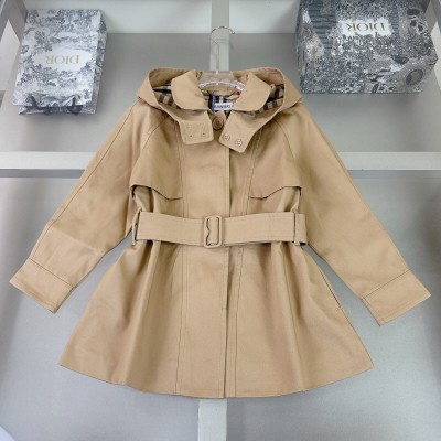 레플리카 버버리 키즈 잉글랜드 후드 트렌치 코트 CMD팩토리