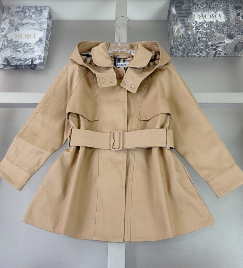 레플리카 버버리 키즈 잉글랜드 후드 트렌치 코트 CMD팩토리