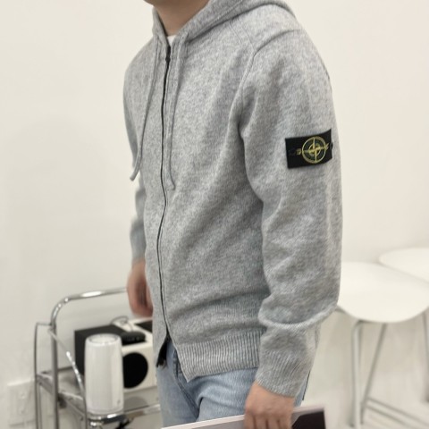 레플리카 스톤아일랜드 니트 후드 집업  TW팩토리