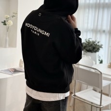 레플리카 우영미 코튼 백로고 후드 집업 TW팩토리