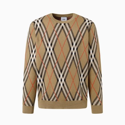 레플리카 버버리 롱체크 라운드 니트 CMD팩토리