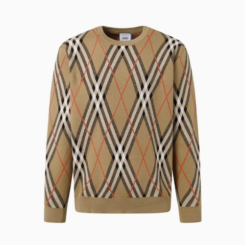 레플리카 버버리 롱체크 라운드 니트 CMD팩토리