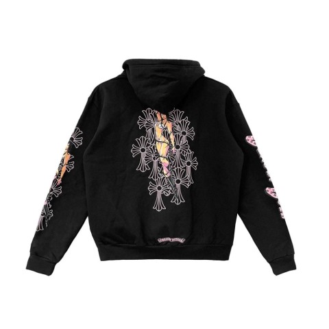 레플리카 크롬하츠 데들리 돌 핑크 후드티 TOP팩토리