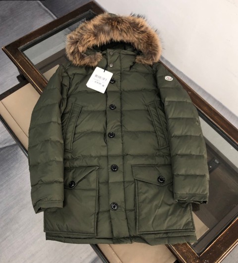 레플리카 몽클레어 클루니 구스다운 패딩 자켓 카키 WIN팩토리