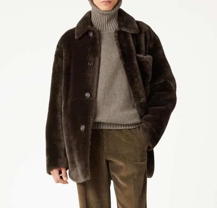 로로피아나 알도 오버셔츠 자켓 TOP팩토리