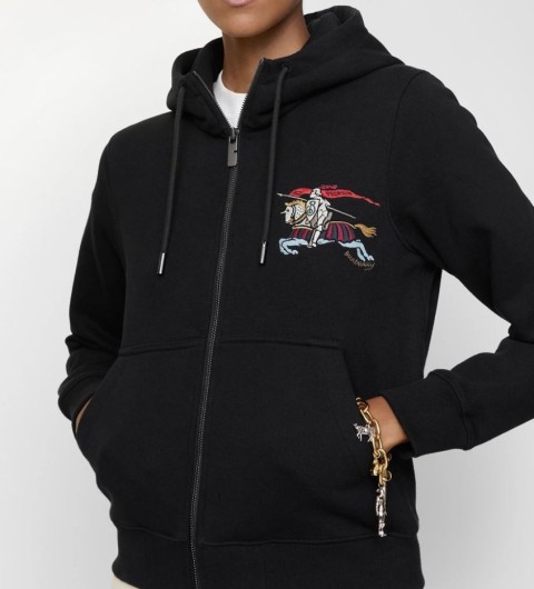 레플리카 버버리 ekd 코튼 지퍼 후드티 TOP팩토리