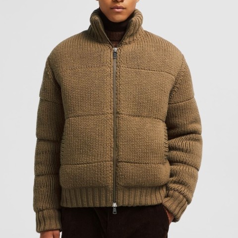 레플리카 몽클레어 패디드 울 집업 가디건 TOP팩토리