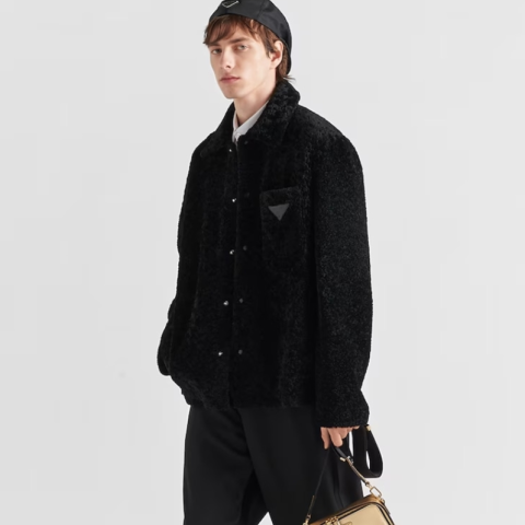 레플리카 프라다 시어링 블루종 자켓 VAL팩토리