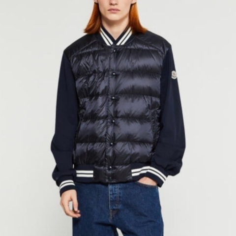 레플리카 몽클레어 로고 패치 바시티 패딩 TOP팩토리