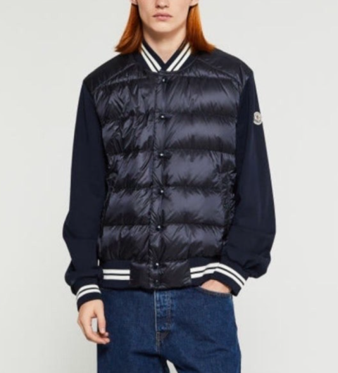 레플리카 몽클레어 로고 패치 바시티 패딩 TOP팩토리