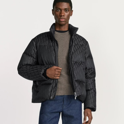 레플리카 디올 오블리크 코튼 블렌드 자카드 패딩 자켓 VAL팩토리