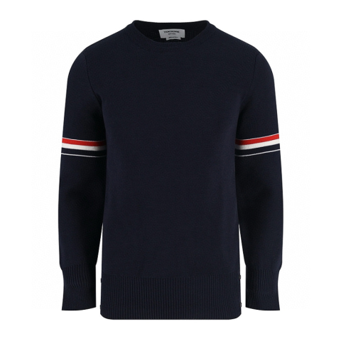 레플리카 톰브라운 파인 메리노울 크루넥 니트 VAL팩토리