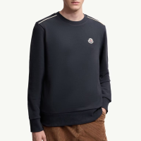 레플리카 몽클레어 로고 패치 코튼 스웨트셔츠 맨투맨 탑몽팩토리