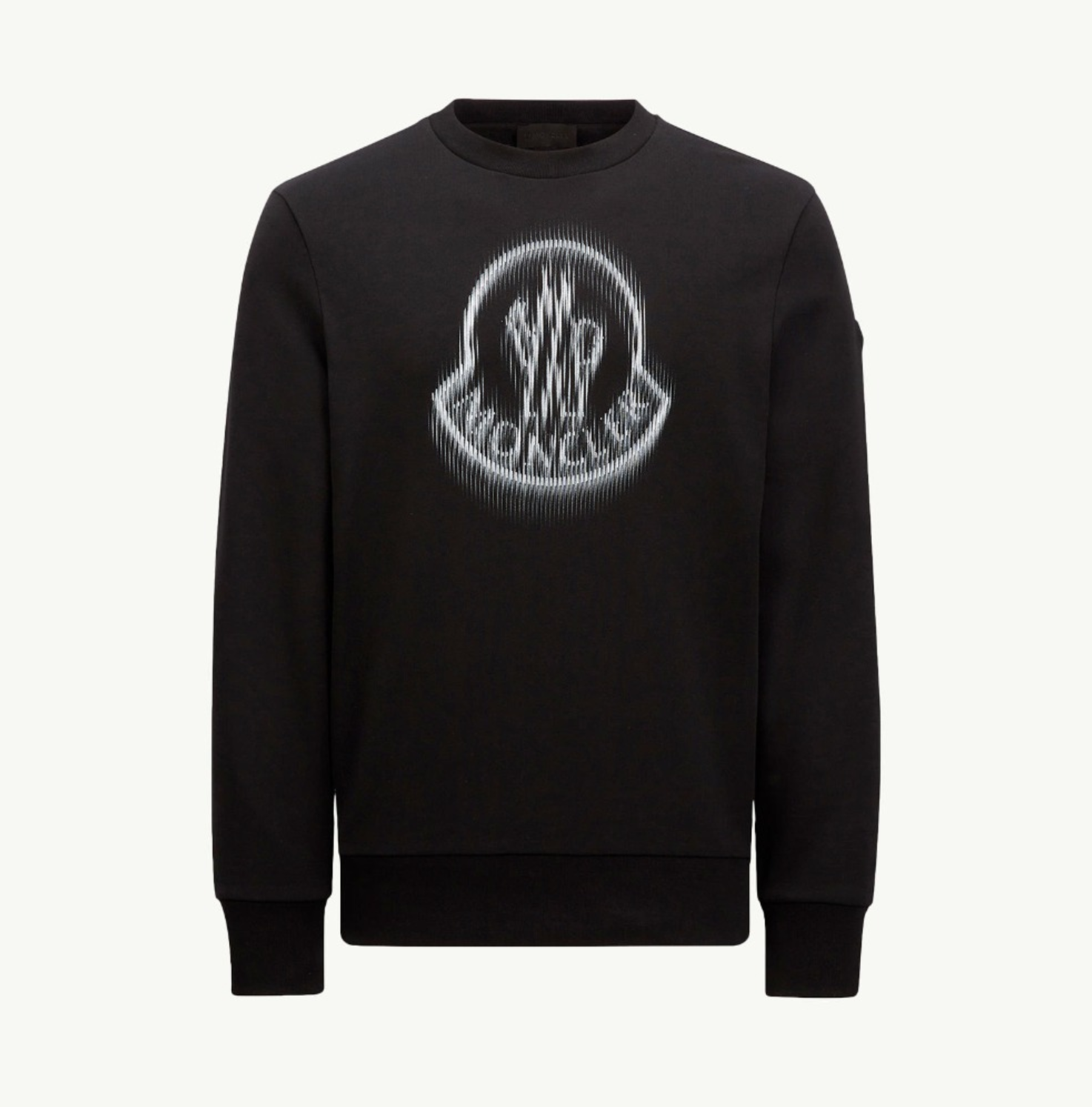 몽클레어 블러 로고 스웨트 맨툼내 TOP팩토리