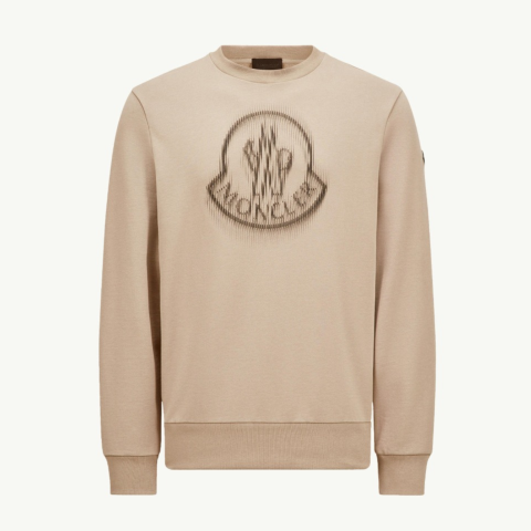 레플리카 몽클레어 블러 로고 스웨트 맨투맨 TOP팩토리