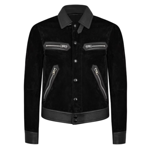 레플리카 톰포드 양가죽 트러커 자켓 BLACK팩토리