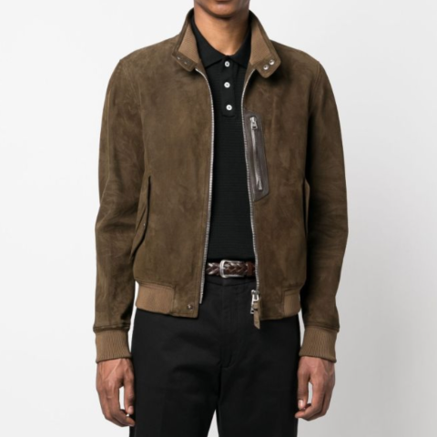 레플리카 톰포드 스웨이드 헤링본 자켓 BLACK팩토리